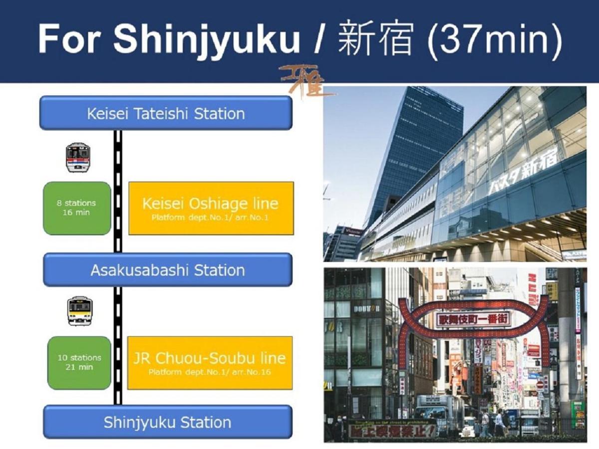 Vacation Rental Miyabi/Downtown/Tokyo Airport Екстер'єр фото